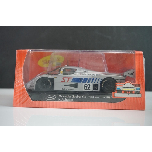 1006 - Six boxed & sealed Slot it slot cars to include CA19b Toyota 88C, CA33a Race of a Thousand Years, Ja... 