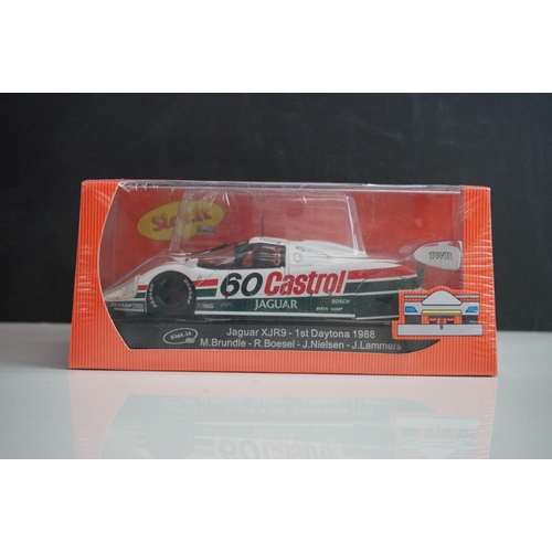 1006 - Six boxed & sealed Slot it slot cars to include CA19b Toyota 88C, CA33a Race of a Thousand Years, Ja... 