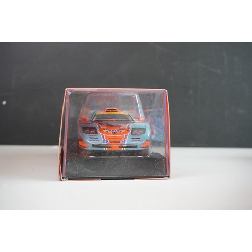 1011 - Sixed cased/boxed Slot it slot cars to include Audi R8C 1999 Le Mans SICA01e, Mercedes Sauber C9-Le ... 