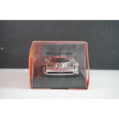 1011 - Sixed cased/boxed Slot it slot cars to include Audi R8C 1999 Le Mans SICA01e, Mercedes Sauber C9-Le ... 