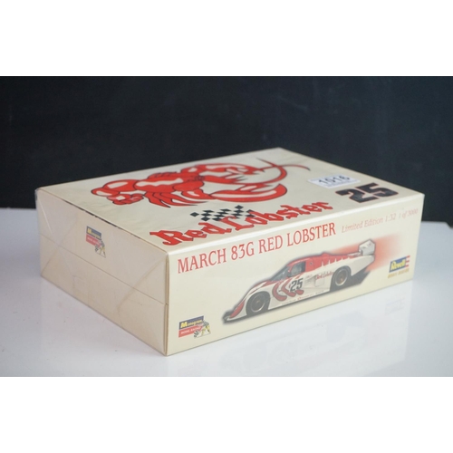 1016 - Three boxed ltd edn Revell Monogram Model Racing slot car sets to include 2 x 08382 March 83G Red Lo... 