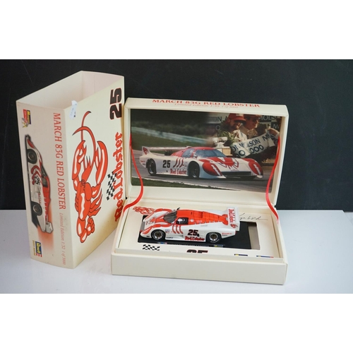 1016 - Three boxed ltd edn Revell Monogram Model Racing slot car sets to include 2 x 08382 March 83G Red Lo... 