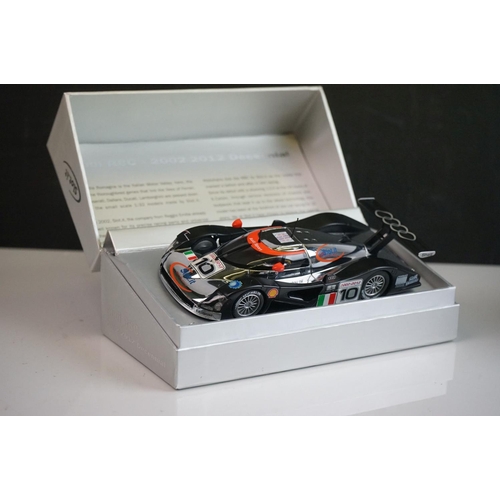 1018 - Two boxed Slot it slot cars to include CW19 Audi R8 LMP n.8 1st 24th Le Mans 2000 and CA01-10th Audi... 