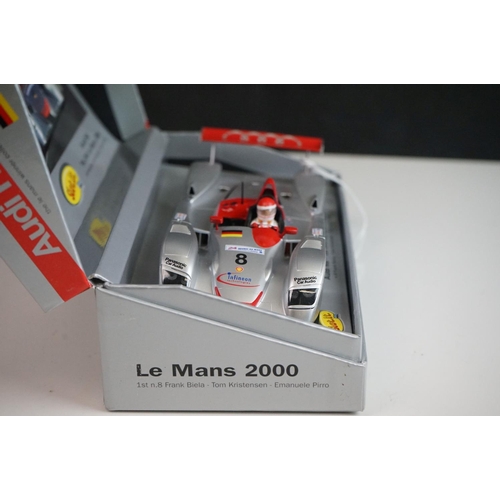 1018 - Two boxed Slot it slot cars to include CW19 Audi R8 LMP n.8 1st 24th Le Mans 2000 and CA01-10th Audi... 