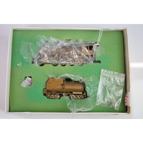 102 - Boxed Overland Models Inc HO gauge OMI-1444 Union Pacific C-57 2-8-0 brass locomotive & tender by JP... 