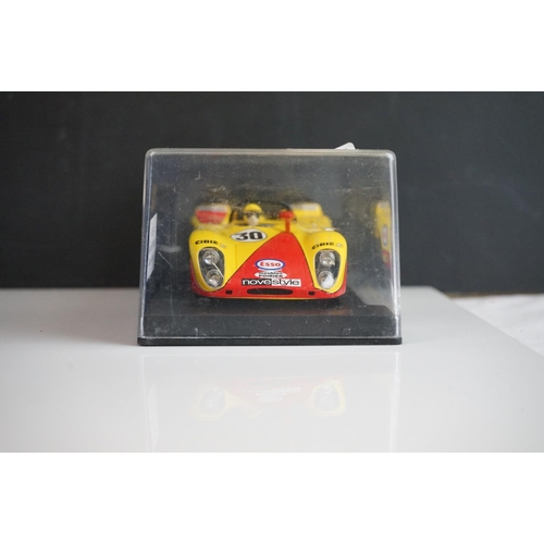 1021 - Six cased Fly Classic slot cars to include C44 Porsche 908 Flunder, C14 Porsche 908 Brands Hatch, S3... 