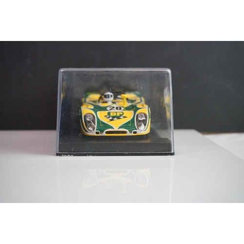 1021 - Six cased Fly Classic slot cars to include C44 Porsche 908 Flunder, C14 Porsche 908 Brands Hatch, S3... 