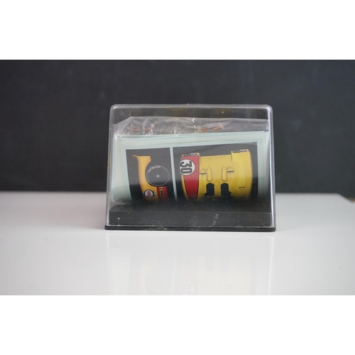 1022 - Four cased Fly Classic slot cars to include C12 Porsche 908 Amarillo, C45 Porsche 908 Flunder Le Man... 