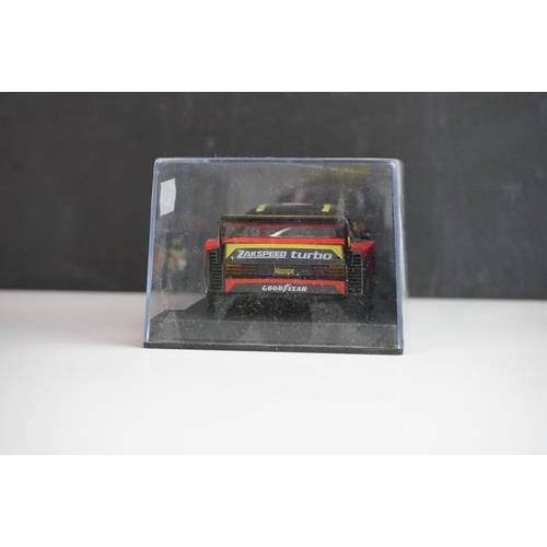 1024 - Six cased Fly Model slot cars to include 88043 Ford Capri RS Turbo Q Zolder DRM 1980 A147, 88069 Cap... 