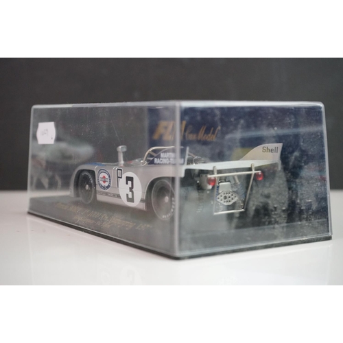 1029 - Six cased Fly Model slot cars to include A145 Ford Capri RS Turbo, A144L Ford Capri RS Turbo 1978, 8... 