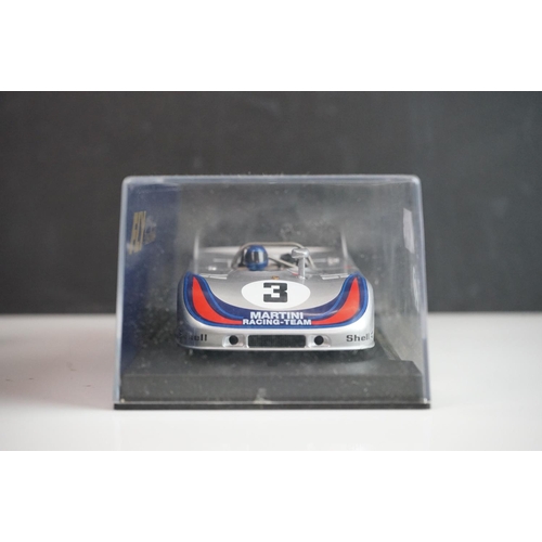 1029 - Six cased Fly Model slot cars to include A145 Ford Capri RS Turbo, A144L Ford Capri RS Turbo 1978, 8... 