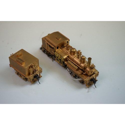 103 - Boxed Westside Model Co Ho gauge West Side Lumber Co No 10 3 Truck Shay brass locomotive & tender, b... 