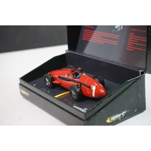 1032 - Six boxed ltd edn Scalextric Classic Grand Prix slot cars to include 5 x Goodwood (C2551A Maserati 2... 