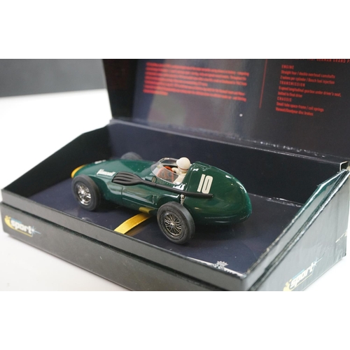 1032 - Six boxed ltd edn Scalextric Classic Grand Prix slot cars to include 5 x Goodwood (C2551A Maserati 2... 