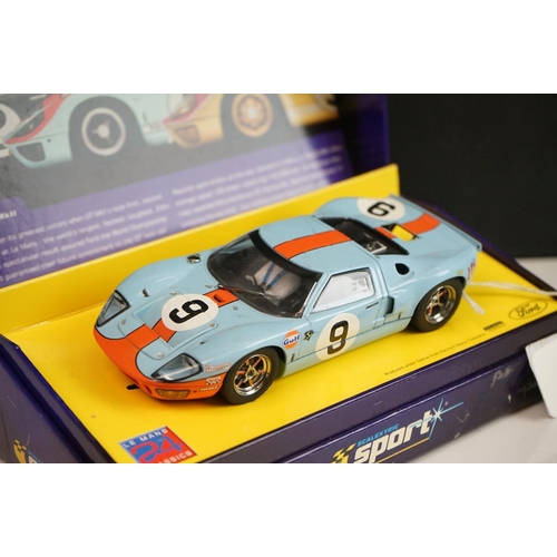 1033 - Two boxed ltd edn Scalextric Sport slot cars to include C2641A Ferrari 330 P4 Le Mans 1967 Scarfiott... 