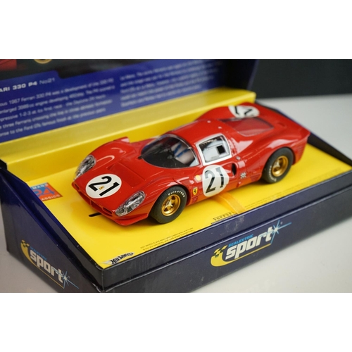 1033 - Two boxed ltd edn Scalextric Sport slot cars to include C2641A Ferrari 330 P4 Le Mans 1967 Scarfiott... 