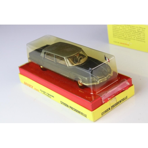 1049 - Boxed French Dinky Citroen Presidentielle Super Rapide Speedwheels diecast model, diecats excellent,... 