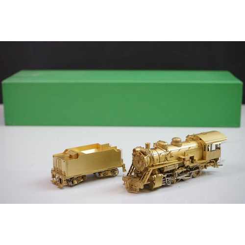 105 - Boxed Overland Models Inc HO gauge OMI1508 MA & PA 2-8-0 #42 w/Elesco brass locomotive & tender by M... 