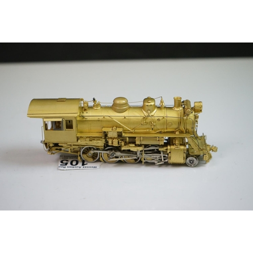 105 - Boxed Overland Models Inc HO gauge OMI1508 MA & PA 2-8-0 #42 w/Elesco brass locomotive & tender by M... 