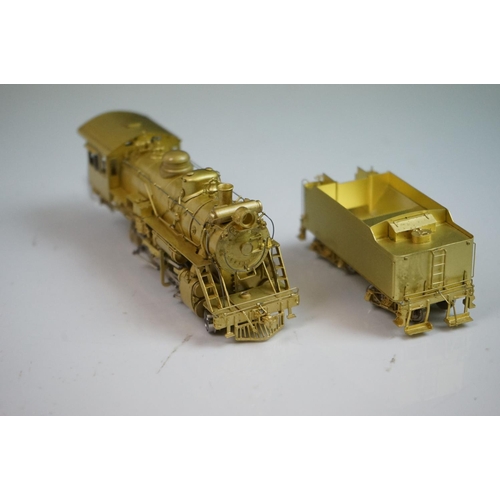 105 - Boxed Overland Models Inc HO gauge OMI1508 MA & PA 2-8-0 #42 w/Elesco brass locomotive & tender by M... 