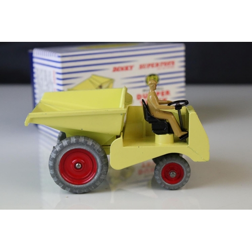 1055 - Boxed Dinky Supertoys 962 Muir Hill Dumper Truck diecast model in vg condition with minor paint chip... 