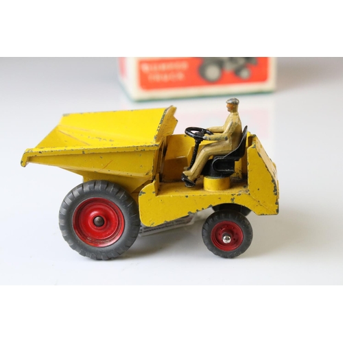 1056 - Two boxed Dinky Supertoys diecast models to include 561 Blaw Knox Bulldozer and 562 Dumper Truck, bo... 