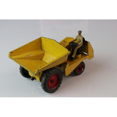 1056 - Two boxed Dinky Supertoys diecast models to include 561 Blaw Knox Bulldozer and 562 Dumper Truck, bo... 