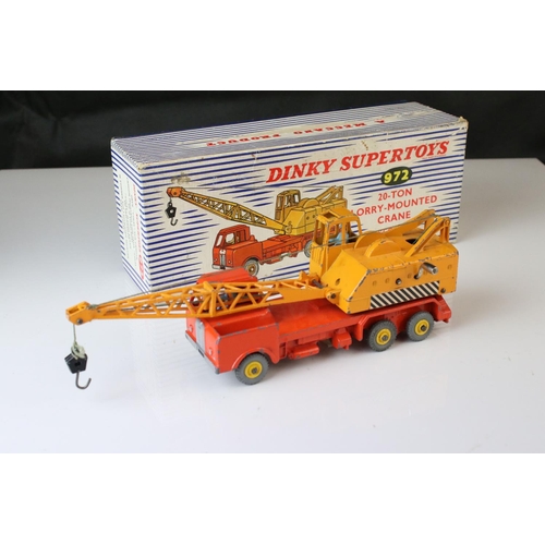 1058 - Two boxed Dinky Supertoys 'Coles' diecast models to include 571 Coles Mobile Crane (vg with paint ch... 