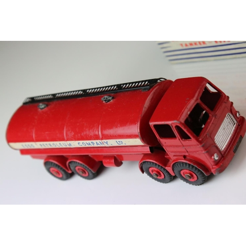 1062 - Boxed Dinky Supertoys 943 Leyland Octopus Tanker ESSO diecast model, gd with some paint loss, tatty ... 