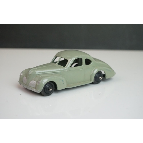 1072 - Nine early-mid 20th C Dinky diecast road models including 38d, 3 x 38c, 30a, 2 x 39f etc, some paint... 