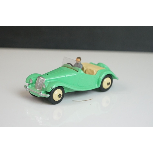 1073 - 12 Mid 20th C Dinky diecast road models to include Buick Roadmaster, Plymouth Plaza, 545 De Soto 59 ... 