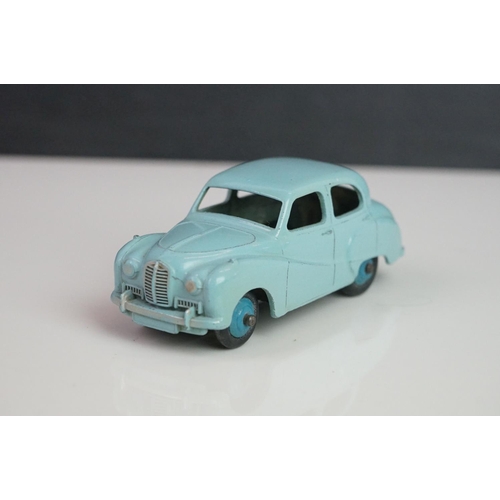 1073 - 12 Mid 20th C Dinky diecast road models to include Buick Roadmaster, Plymouth Plaza, 545 De Soto 59 ... 