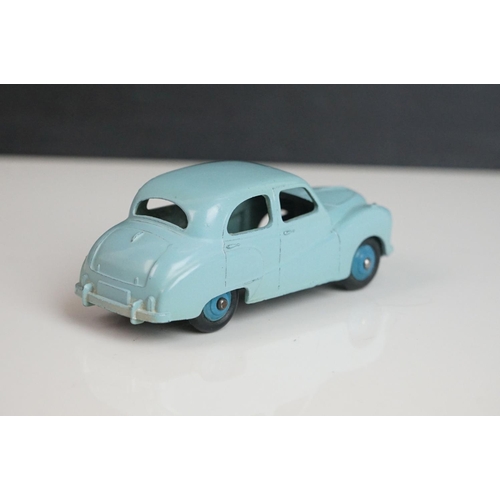 1073 - 12 Mid 20th C Dinky diecast road models to include Buick Roadmaster, Plymouth Plaza, 545 De Soto 59 ... 