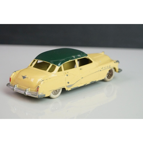 1073 - 12 Mid 20th C Dinky diecast road models to include Buick Roadmaster, Plymouth Plaza, 545 De Soto 59 ... 