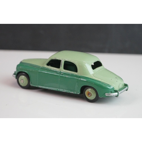 1075 - 12 Mid 20th C Dinky diecast road models to include 179 Studebaker President, 133 Cunningham, Plymout... 