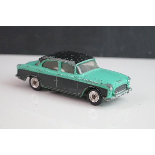 1077 - 12 Mid 20th C Dinky diecast road models to include Humber Hawk x 3, Packard x 3, 180 Packard Clipper... 