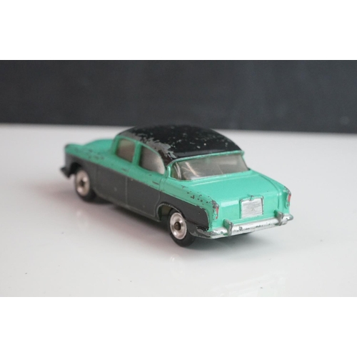 1077 - 12 Mid 20th C Dinky diecast road models to include Humber Hawk x 3, Packard x 3, 180 Packard Clipper... 