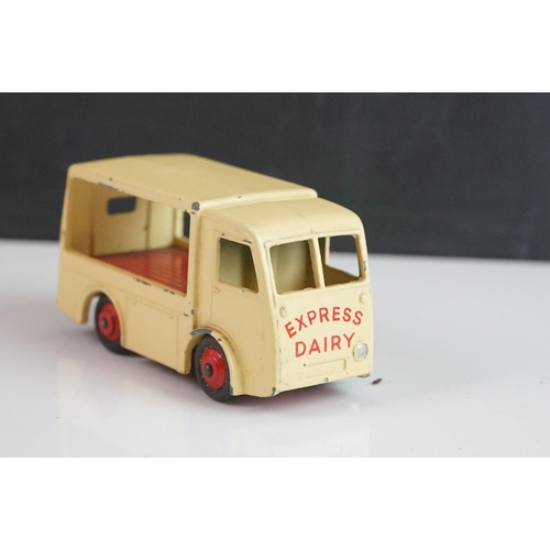 1078 - Four 30V NCB Electric Van diecast models, all variants, with some repainting and play wear