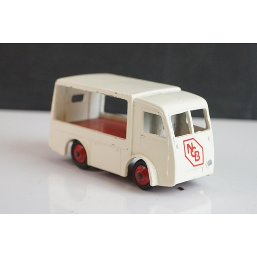 1078 - Four 30V NCB Electric Van diecast models, all variants, with some repainting and play wear