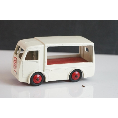 1078 - Four 30V NCB Electric Van diecast models, all variants, with some repainting and play wear