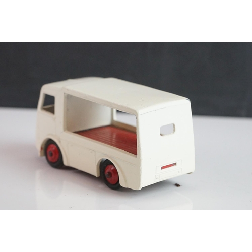 1078 - Four 30V NCB Electric Van diecast models, all variants, with some repainting and play wear