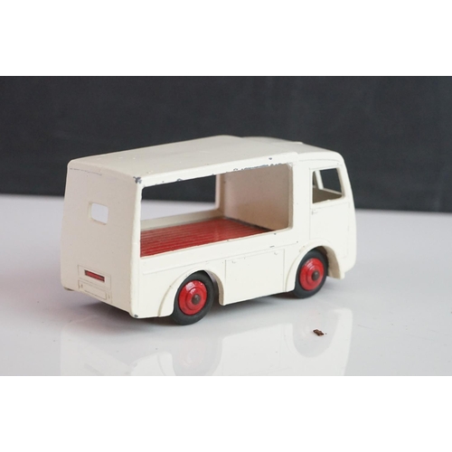 1078 - Four 30V NCB Electric Van diecast models, all variants, with some repainting and play wear