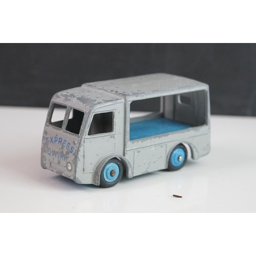 1078 - Four 30V NCB Electric Van diecast models, all variants, with some repainting and play wear