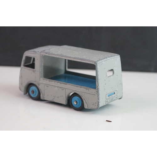 1078 - Four 30V NCB Electric Van diecast models, all variants, with some repainting and play wear