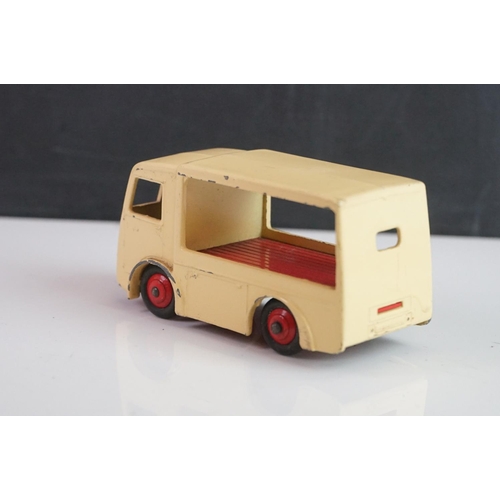 1078 - Four 30V NCB Electric Van diecast models, all variants, with some repainting and play wear