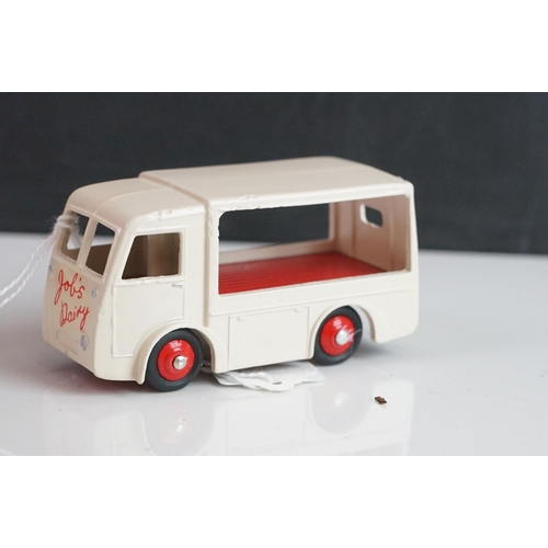 1078 - Four 30V NCB Electric Van diecast models, all variants, with some repainting and play wear