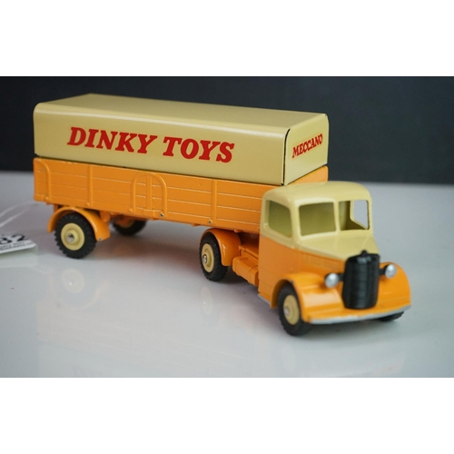 1082 - Two reconditioned Dinky diecast commercial models to include Bedford with Dinky Toys decals and Guy ... 