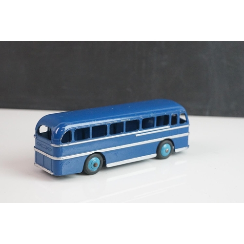 1085 - Seven Dinky diecast buses to include 2 x Luxury Coach (red & cream), 2 x Observation Coach, 2 x earl... 