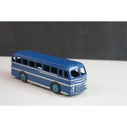 1085 - Seven Dinky diecast buses to include 2 x Luxury Coach (red & cream), 2 x Observation Coach, 2 x earl... 