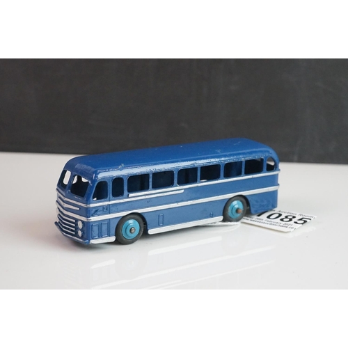 1085 - Seven Dinky diecast buses to include 2 x Luxury Coach (red & cream), 2 x Observation Coach, 2 x earl... 